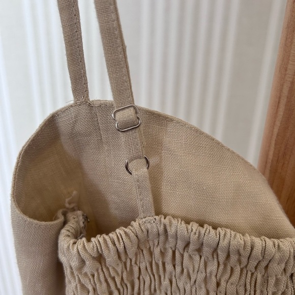 NWT Faithfull the Brand Presley Jumpsuit 100% Linen Women’s Size US 6 - Picture 10 of 14